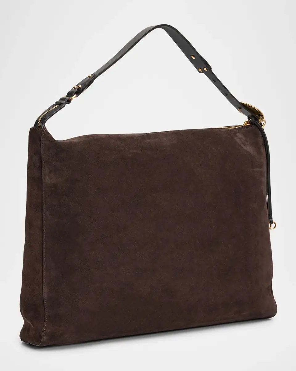 Etro Oversized Suede Shoulder Bag | Thumbnail 3 Etro Oversized Suede Shoulder Bag | Thumbnail 3