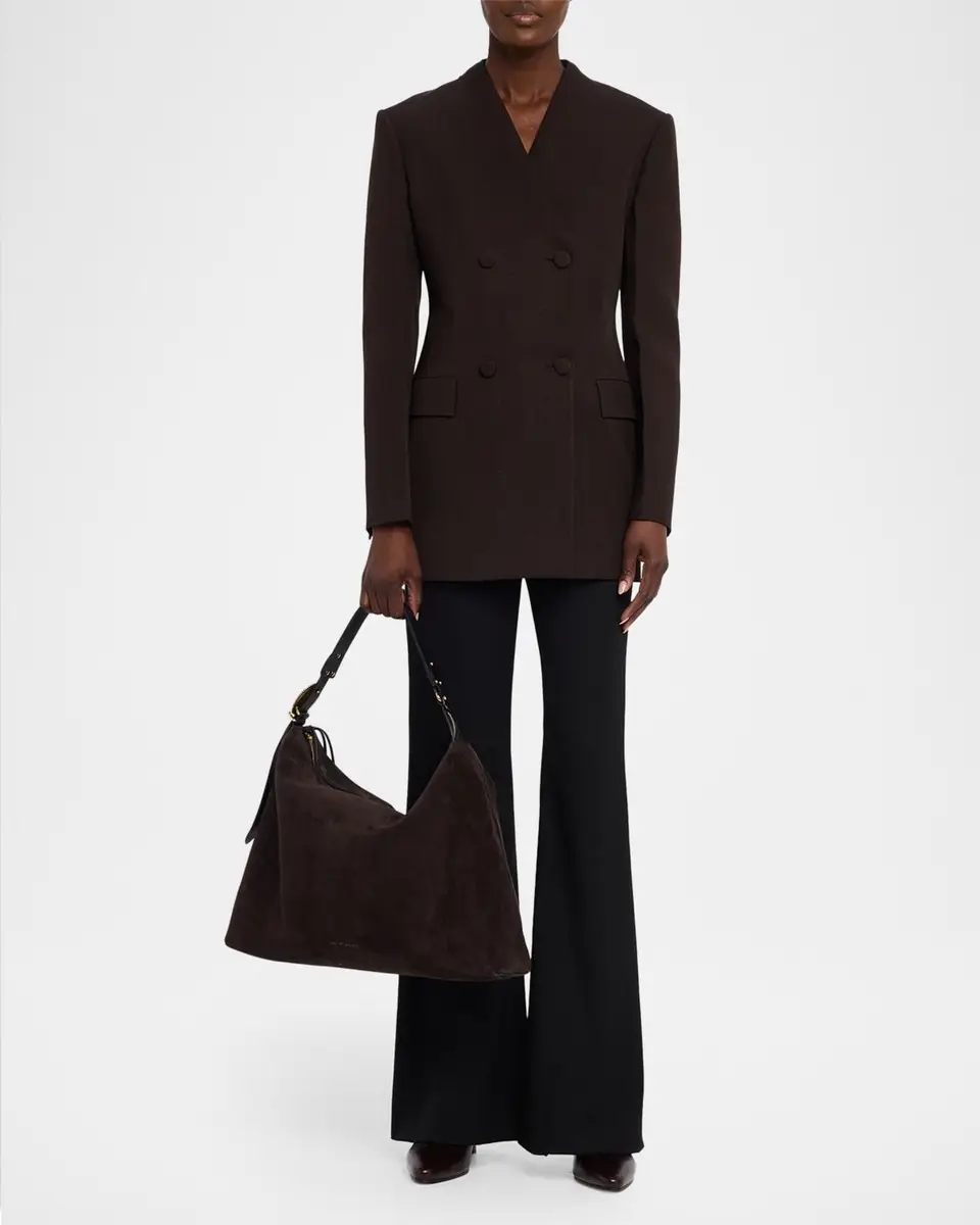 Etro Oversized Suede Shoulder Bag | Thumbnail 5 Etro Oversized Suede Shoulder Bag | Thumbnail 5