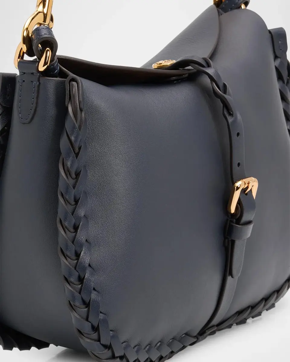 Etro Braid-Trim Leather Shoulder Bag | Thumbnail 6 Etro Braid-Trim Leather Shoulder Bag | Thumbnail 6