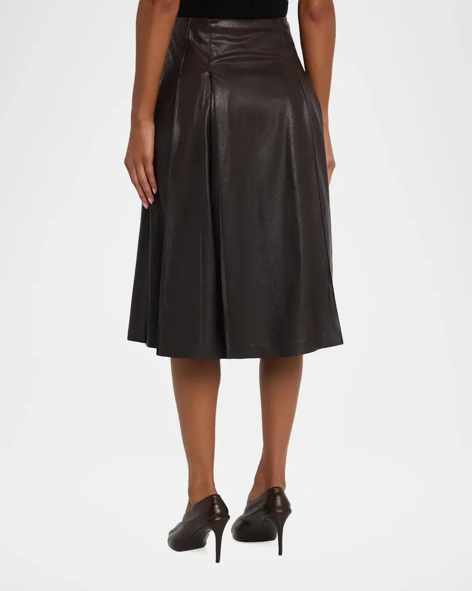 Commando Faux Leather Midi Skirt | Thumbnail 3 Commando Faux Leather Midi Skirt | Thumbnail 3