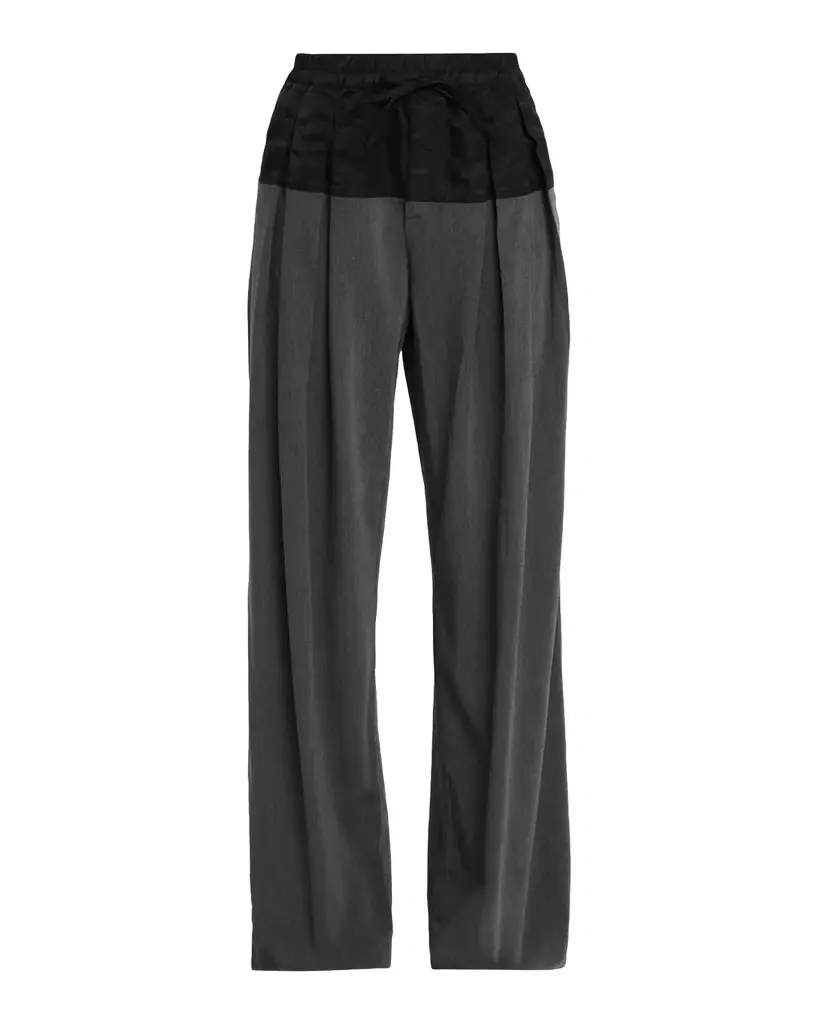Cinq à Sept Elisabetta Drawstring Wide-Leg Pants