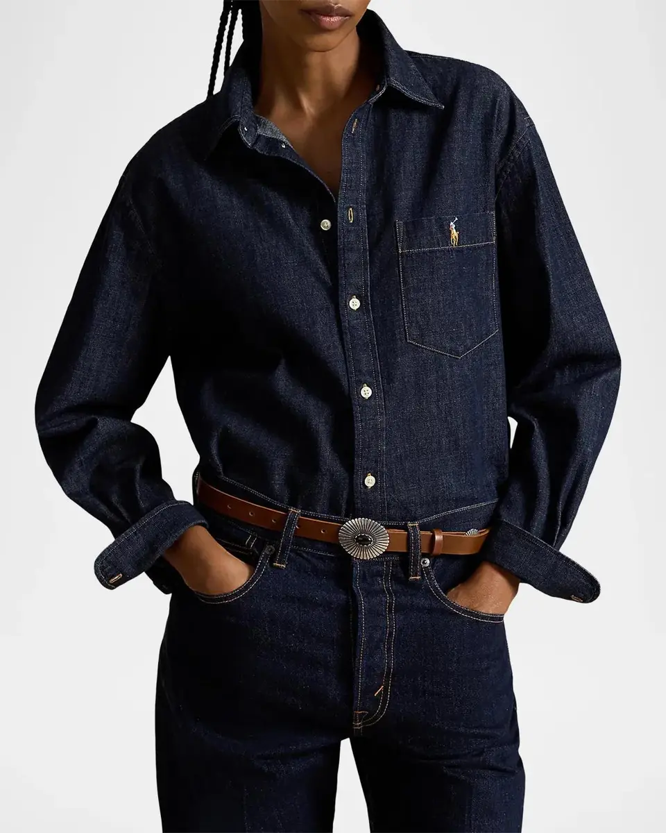 Polo Ralph Lauren The Big Denim Shirt | Thumbnail 4