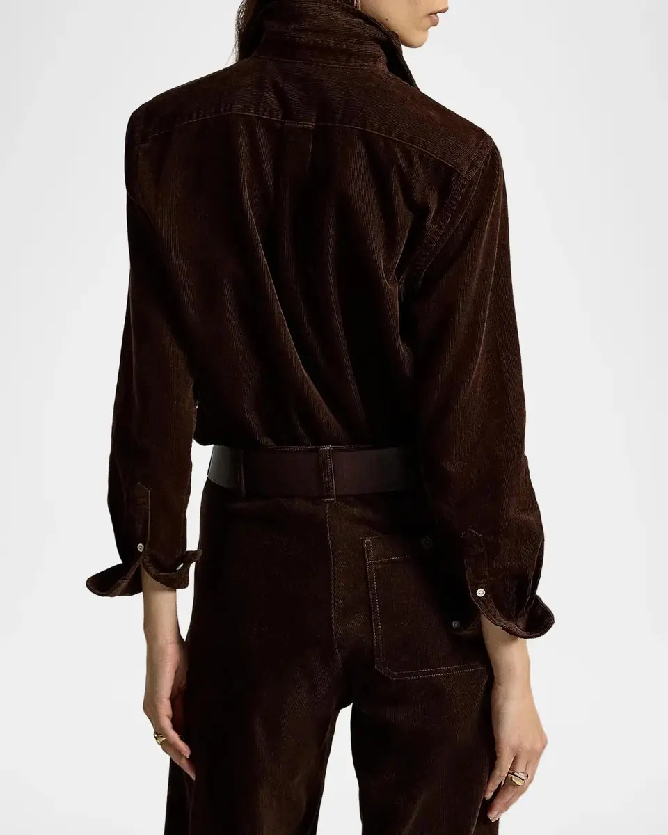 Polo Ralph Lauren 14 Wale Corduroy Button-Front Shirt | Thumbnail 3
