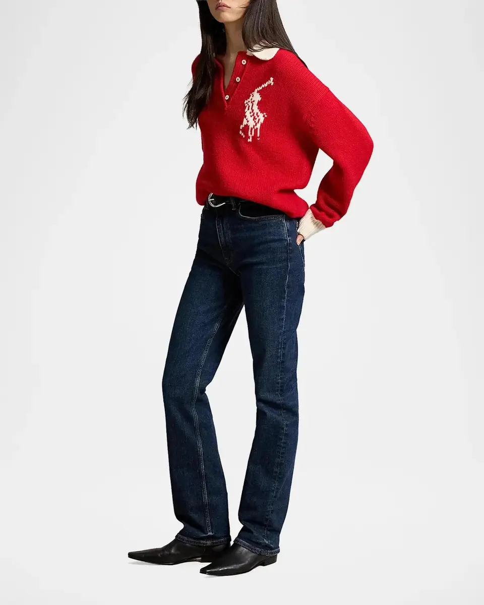 Polo Ralph Lauren Big Pony Wool Rugby Sweater | Thumbnail 2 Polo Ralph Lauren Big Pony Wool Rugby Sweater | Thumbnail 2