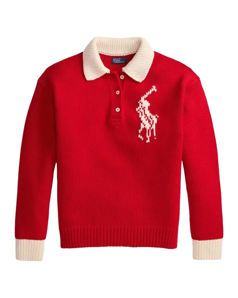 Big Pony Wool Rugby Sweater Big Pony Wool Rugby Sweater