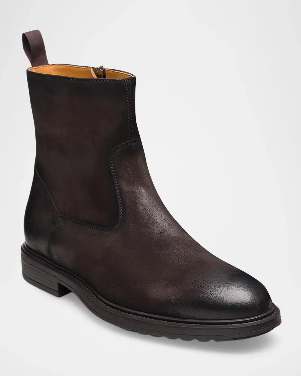 Magnanni Men's Atlas Leather Zip Ankle Boots | Thumbnail 3 Magnanni Men's Atlas Leather Zip Ankle Boots | Thumbnail 3