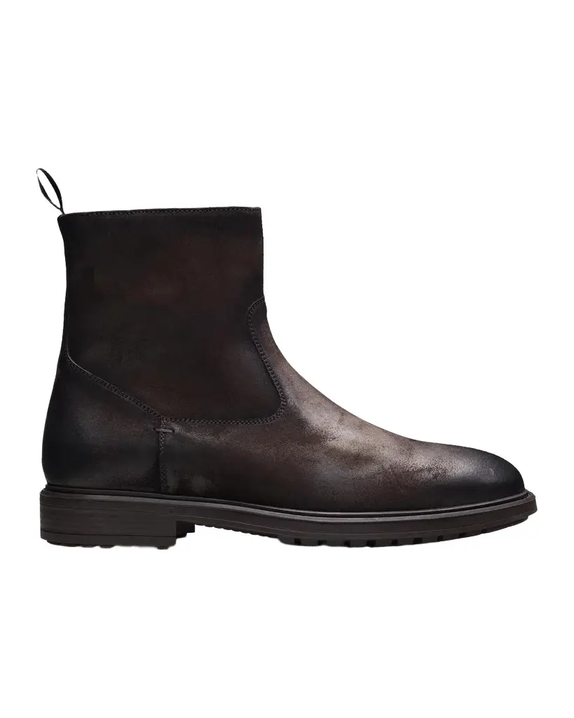 Magnanni Men's Atlas Leather Zip Ankle Boots
