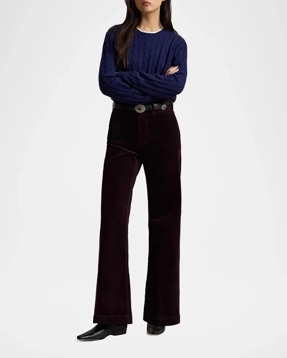 Polo Ralph Lauren Beaton Corduroy Flare-Leg Trousers | Thumbnail 2 Polo Ralph Lauren Beaton Corduroy Flare-Leg Trousers | Thumbnail 2