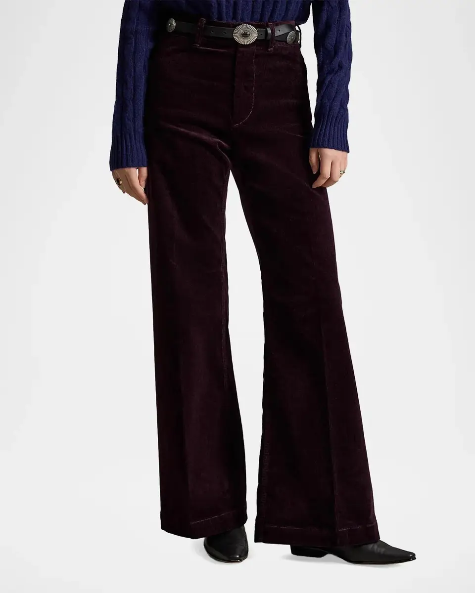 Polo Ralph Lauren Beaton Corduroy Flare-Leg Trousers | Thumbnail 4 Polo Ralph Lauren Beaton Corduroy Flare-Leg Trousers | Thumbnail 4