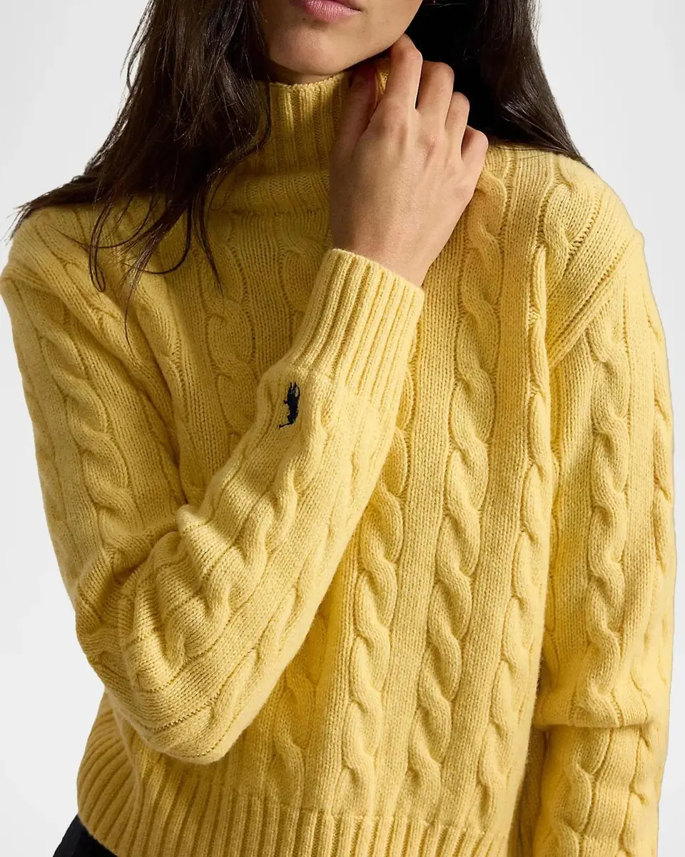 Polo Ralph Lauren Cable-Knit Wool-Cashmere Turtleneck | Thumbnail 5 Polo Ralph Lauren Cable-Knit Wool-Cashmere Turtleneck | Thumbnail 5