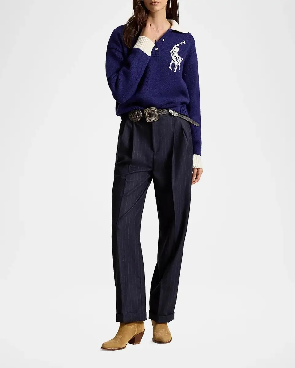 Polo Ralph Lauren Big Pony Wool Rugby Sweater | Thumbnail 2 Polo Ralph Lauren Big Pony Wool Rugby Sweater | Thumbnail 2