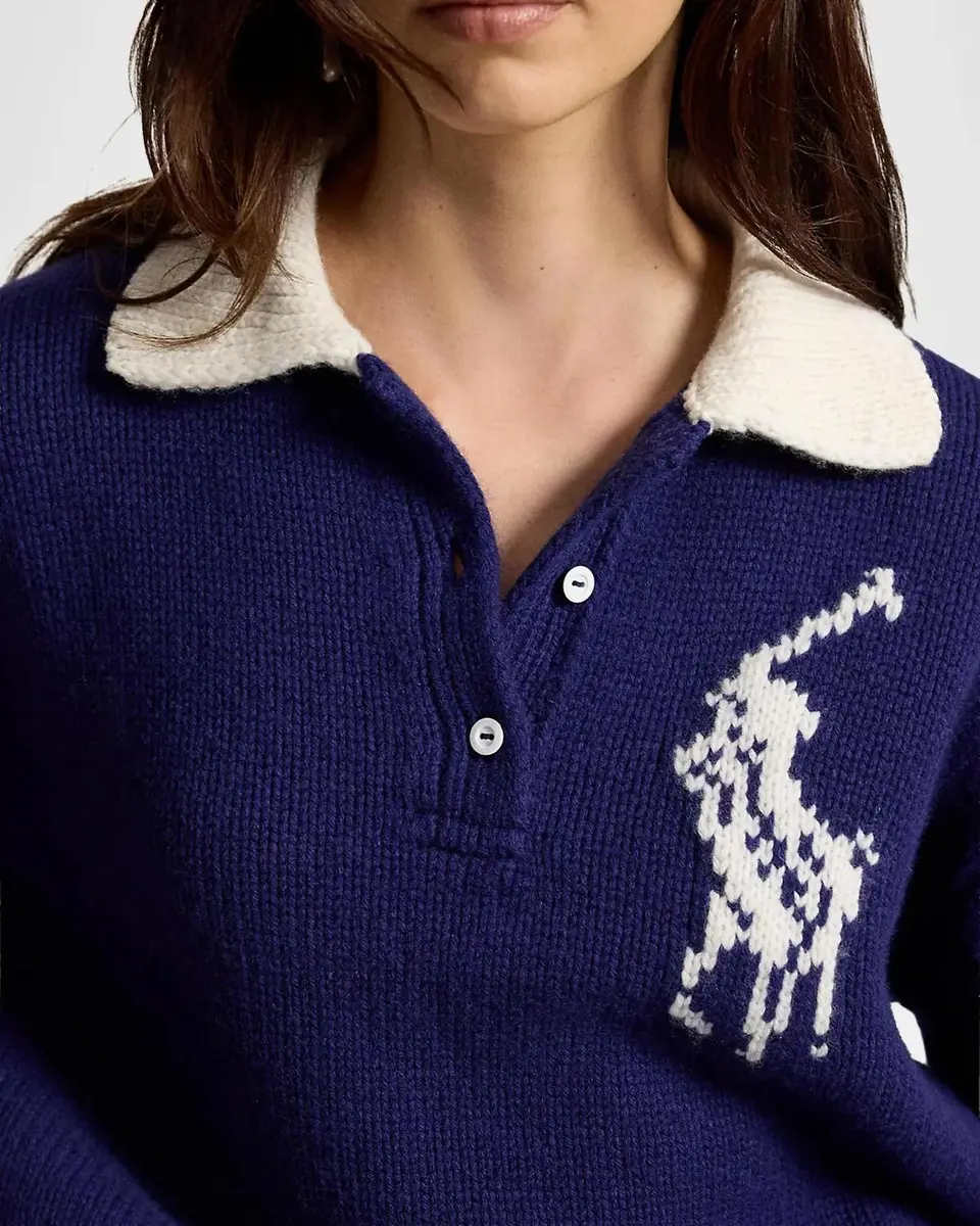 Polo Ralph Lauren Big Pony Wool Rugby Sweater | Thumbnail 5 Polo Ralph Lauren Big Pony Wool Rugby Sweater | Thumbnail 5
