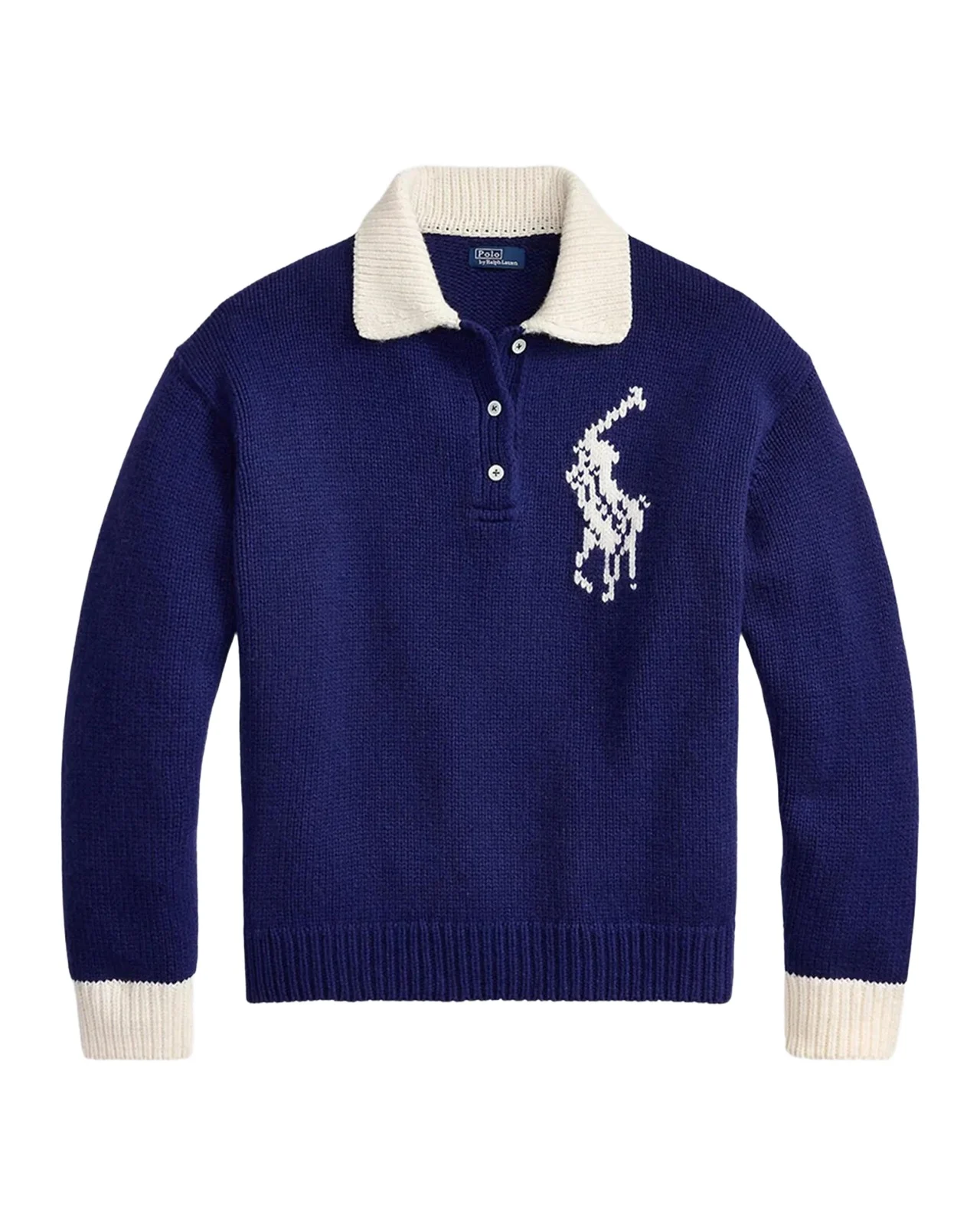 Big Pony Wool Rugby Sweater