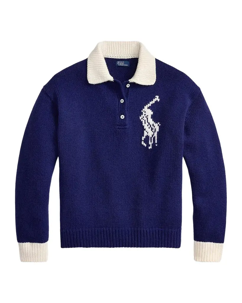 Big Pony Wool Rugby Sweater Big Pony Wool Rugby Sweater