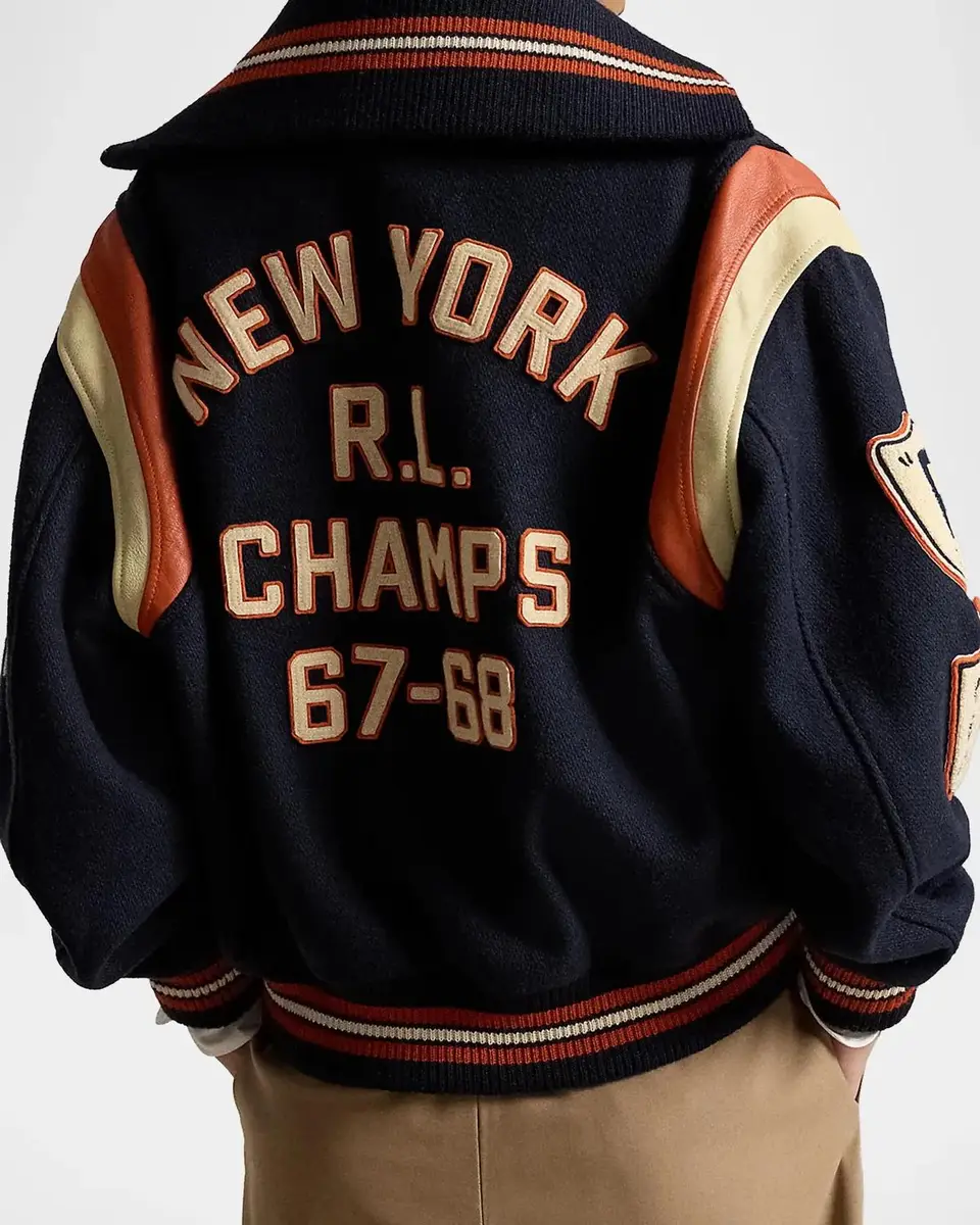 Polo Ralph Lauren Wool-Blend Letter Jacket | Thumbnail 3