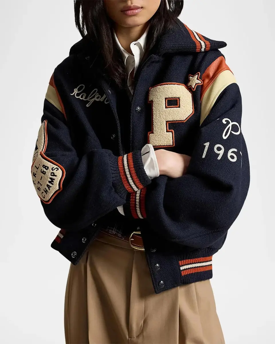 Polo Ralph Lauren Wool-Blend Letter Jacket | Thumbnail 4