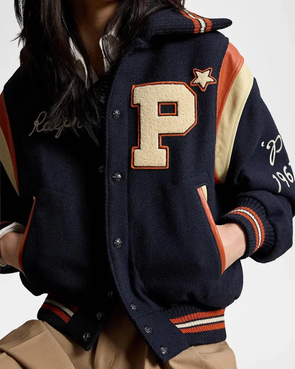 Polo Ralph Lauren Wool-Blend Letter Jacket | Thumbnail 6