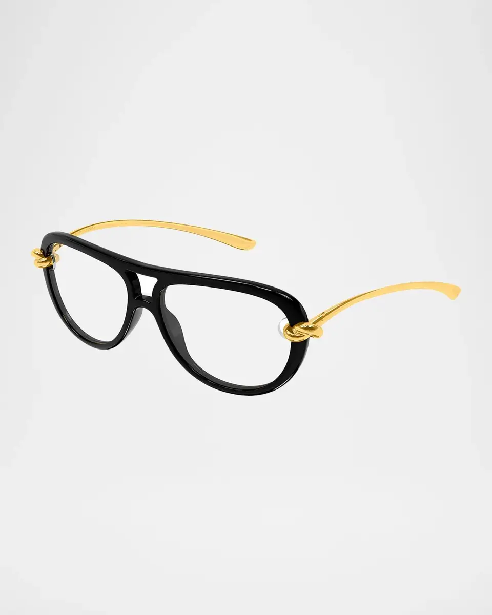 Bottega Veneta Knot 58MM Aviator Sunglasses | Thumbnail 2 Bottega Veneta Knot 58MM Aviator Sunglasses | Thumbnail 2