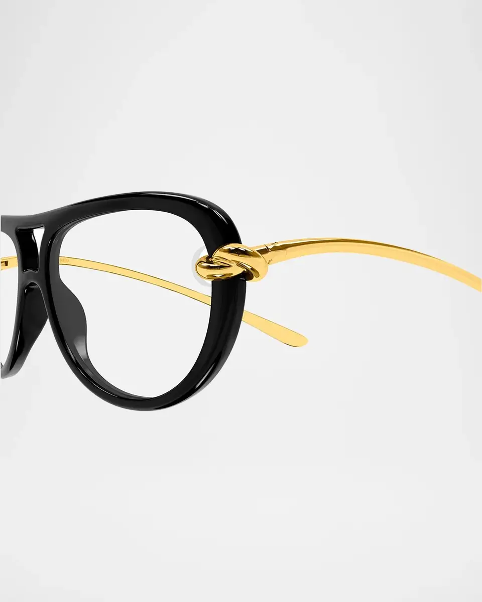 Bottega Veneta Knot 58MM Aviator Sunglasses | Thumbnail 3 Bottega Veneta Knot 58MM Aviator Sunglasses | Thumbnail 3