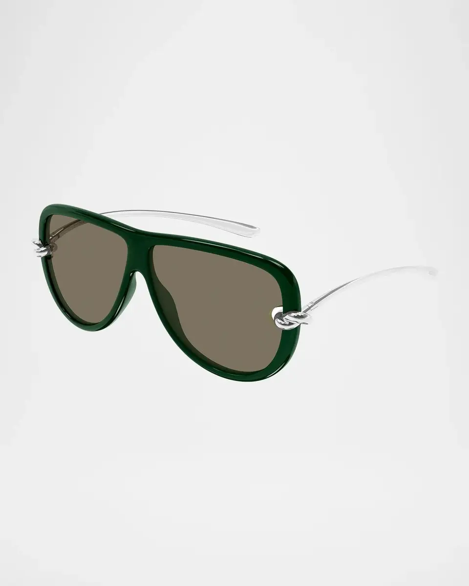 Bottega Veneta Knot 61MM Aviator Sunglasses | Thumbnail 2 Bottega Veneta Knot 61MM Aviator Sunglasses | Thumbnail 2