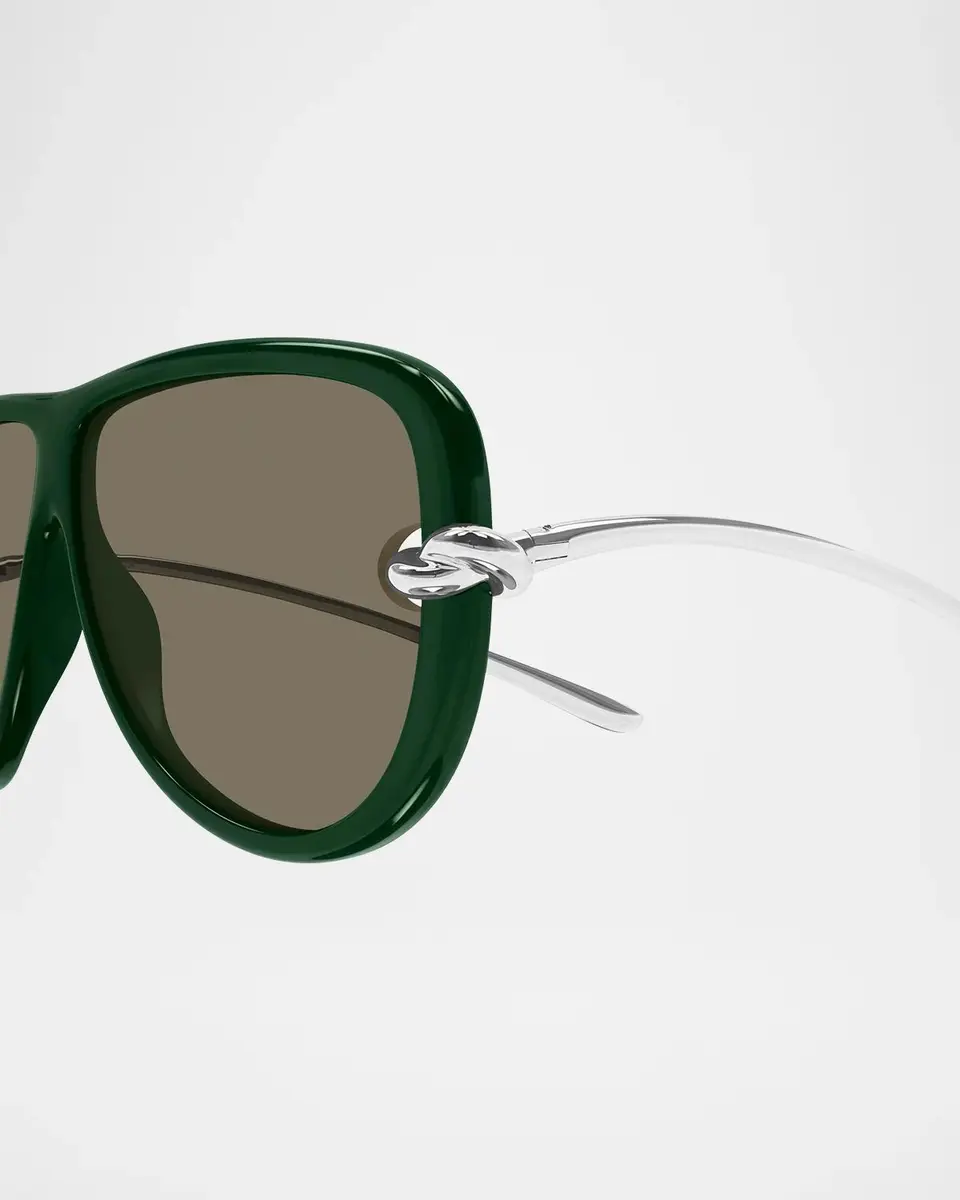 Bottega Veneta Knot 61MM Aviator Sunglasses | Thumbnail 3 Bottega Veneta Knot 61MM Aviator Sunglasses | Thumbnail 3