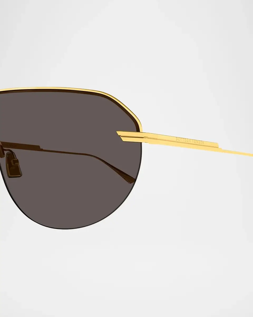Bottega Veneta Ribbon 99MM Shield Sunglasses | Thumbnail 3 Bottega Veneta Ribbon 99MM Shield Sunglasses | Thumbnail 3