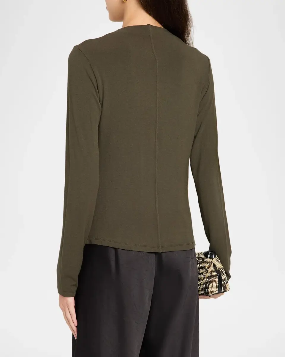 Vince Long-Sleeve Cowlneck Top | Thumbnail 3 Vince Long-Sleeve Cowlneck Top | Thumbnail 3