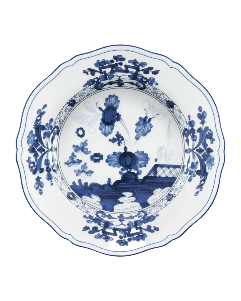 Oi Indaco Botanical Dinner Plate Oi Indaco Botanical Dinner Plate