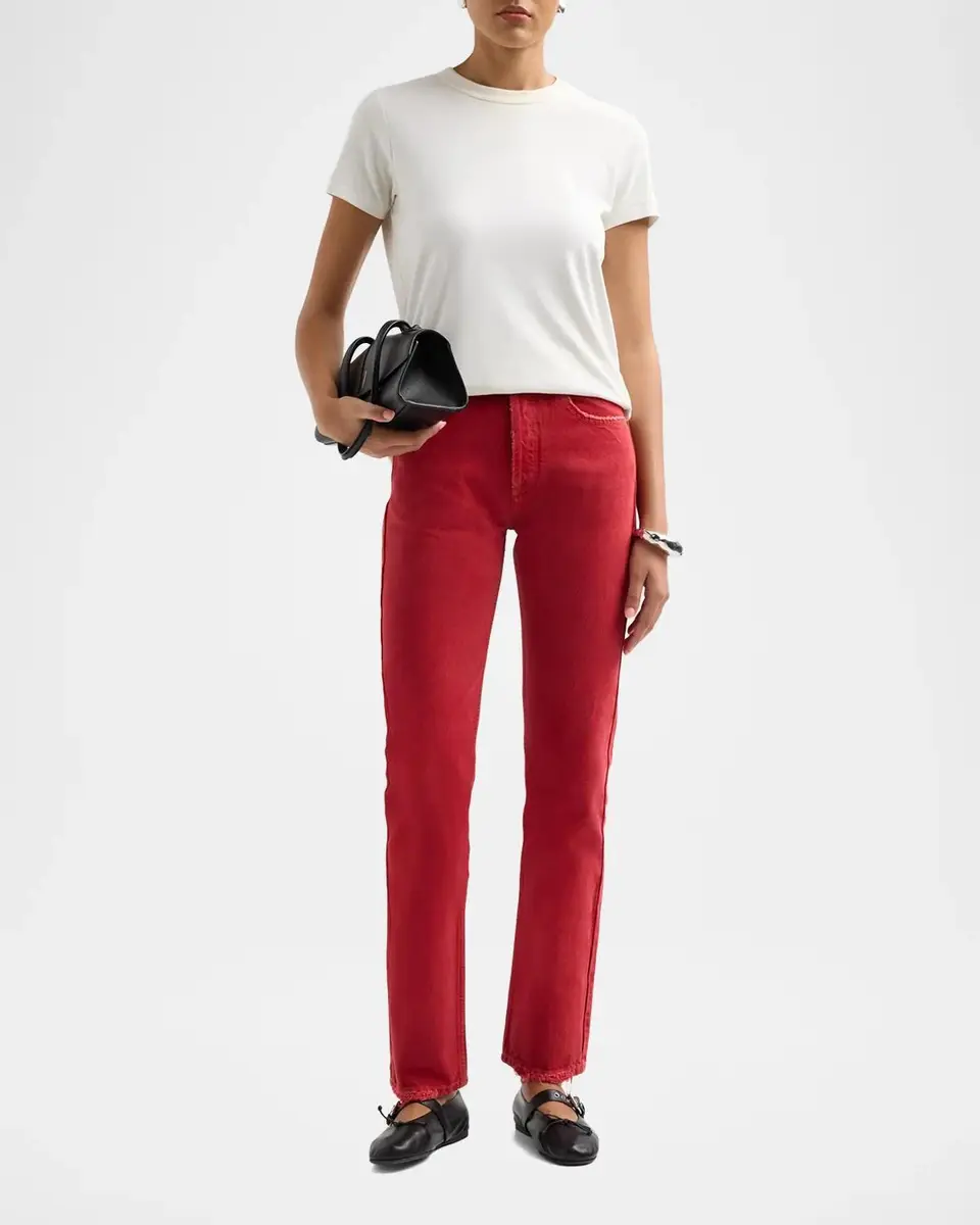 Isabel Marant Daya Straight-Leg Jeans | Thumbnail 2