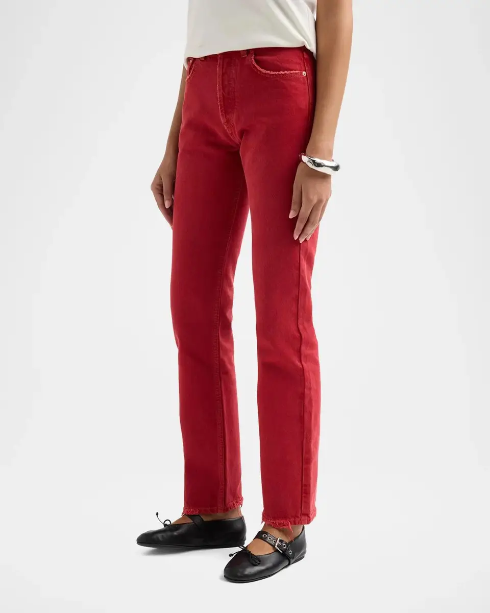Isabel Marant Daya Straight-Leg Jeans | Thumbnail 4