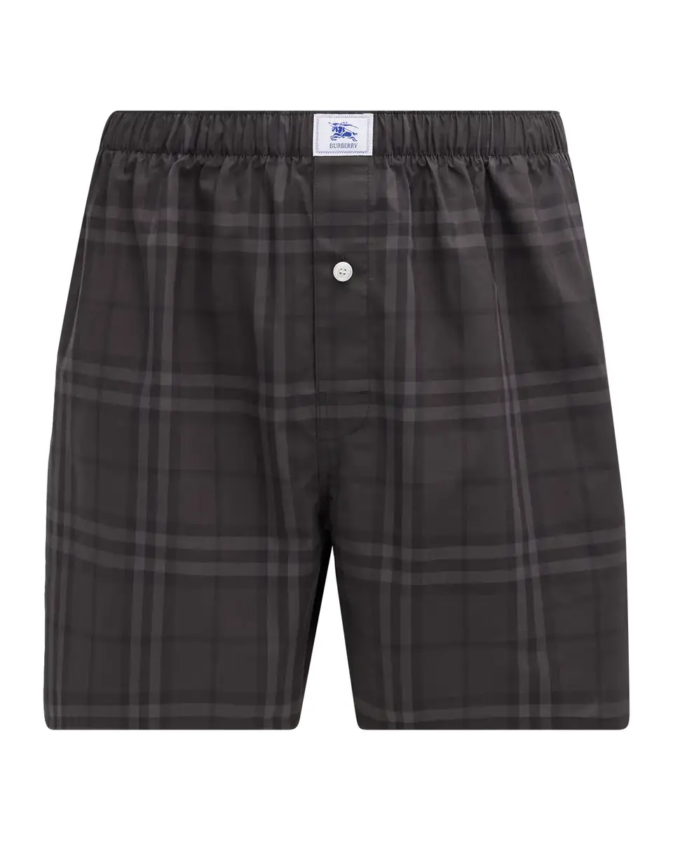 Burberry Men's Barnaby Plaid Boxer Shorts | Thumbnail 2