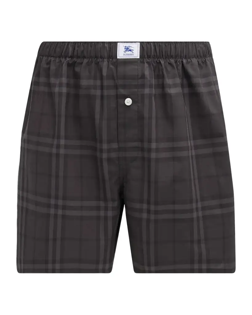 Burberry Men's Barnaby Plaid Boxer Shorts