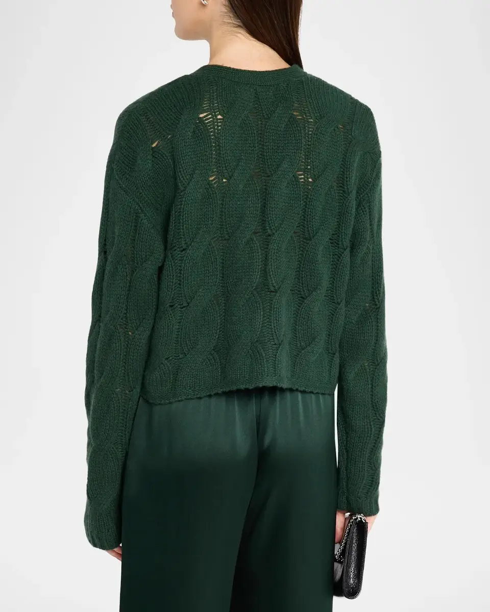 Sablyn Jolie Cable-Knit Cashmere Cardigan | Thumbnail 3 Sablyn Jolie Cable-Knit Cashmere Cardigan | Thumbnail 3