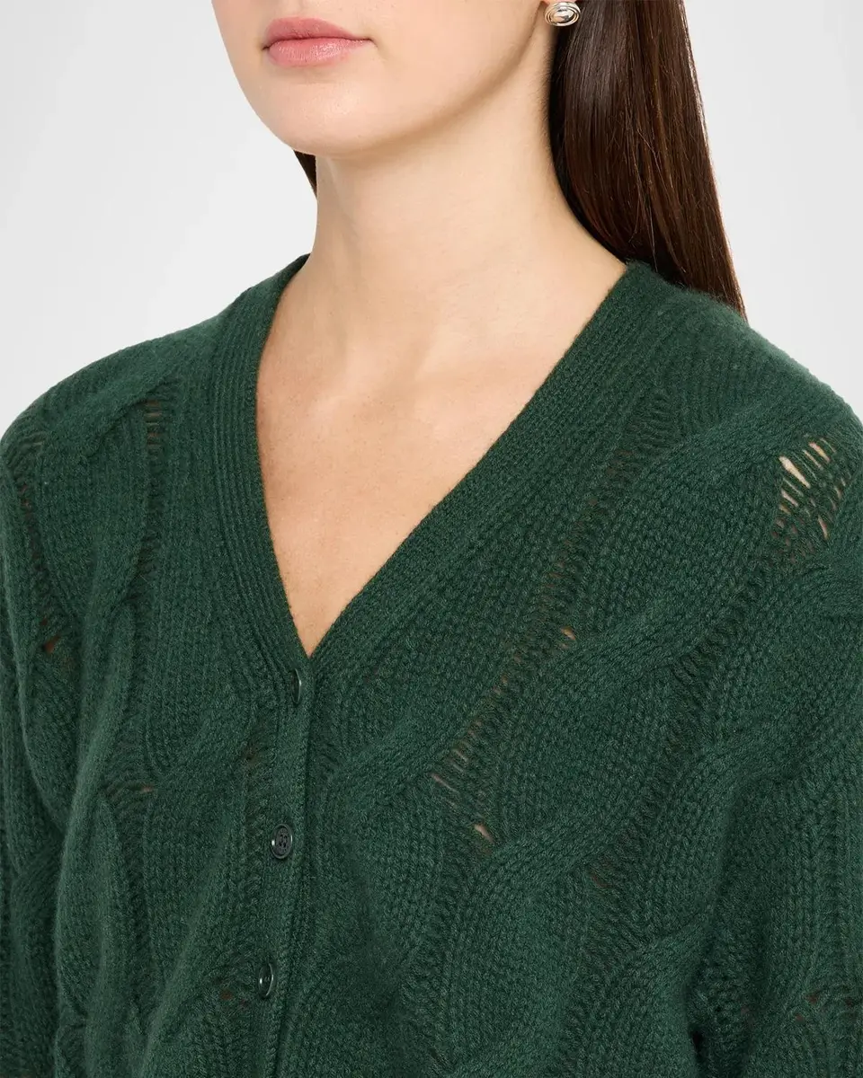 Sablyn Jolie Cable-Knit Cashmere Cardigan | Thumbnail 5 Sablyn Jolie Cable-Knit Cashmere Cardigan | Thumbnail 5