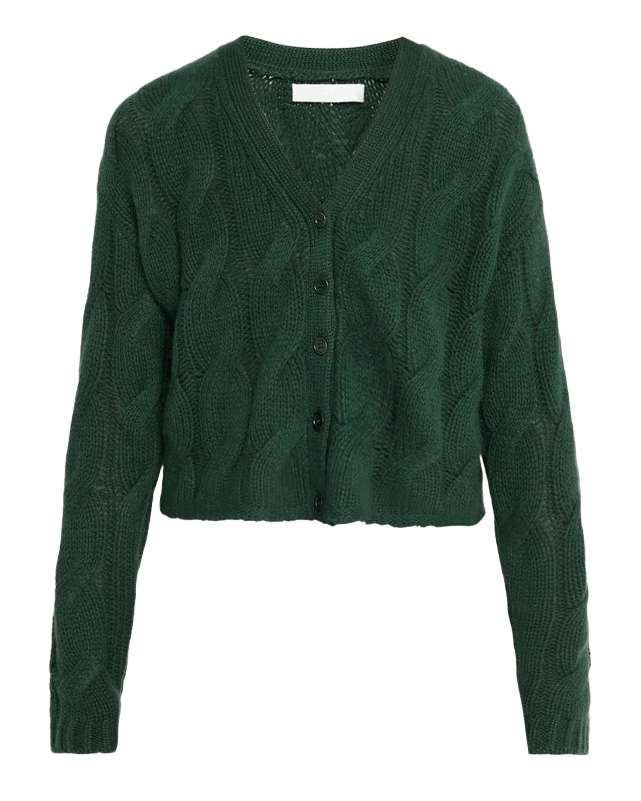 Sablyn Jolie Cable-Knit Cashmere Cardigan
