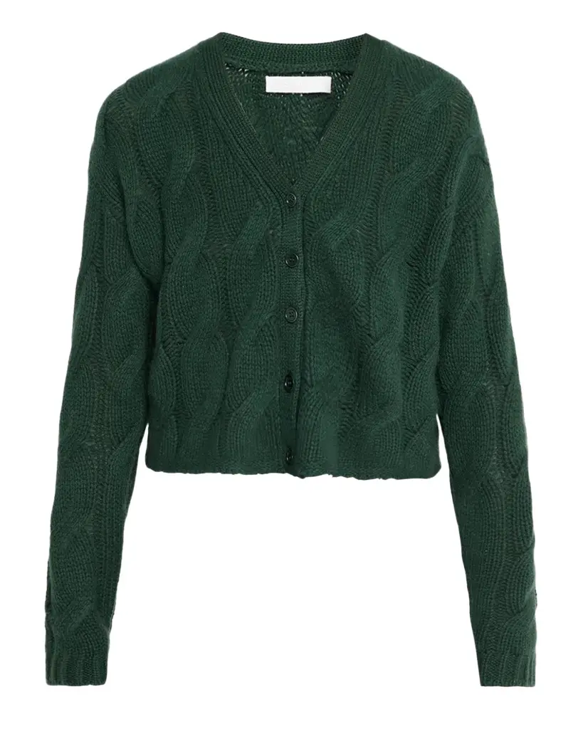 Sablyn Jolie Cable-Knit Cashmere Cardigan