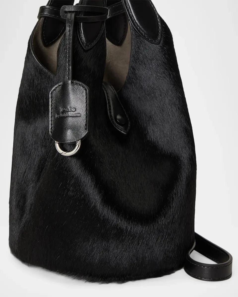 Polo Ralph Lauren Polo Play Haircalf Tote Bag | Thumbnail 5 Polo Ralph Lauren Polo Play Haircalf Tote Bag | Thumbnail 5