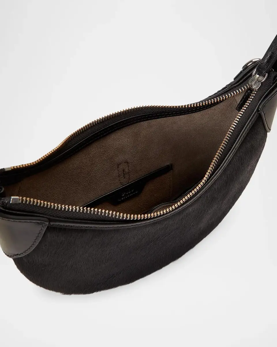 Polo Ralph Lauren Polo ID Haircalf Mini Shoulder Bag | Thumbnail 4 Polo Ralph Lauren Polo ID Haircalf Mini Shoulder Bag | Thumbnail 4
