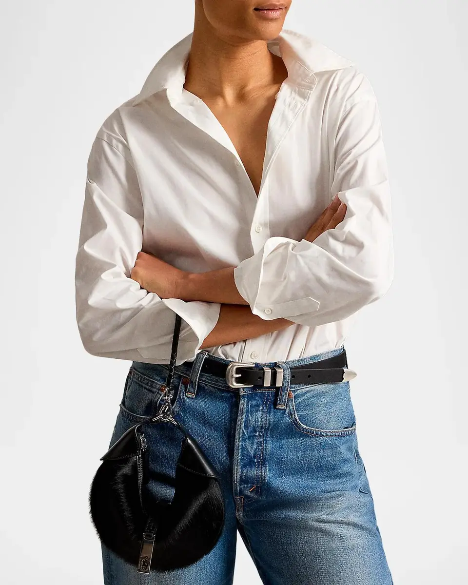 Polo Ralph Lauren Polo ID Haircalf Mini Shoulder Bag | Thumbnail 5 Polo Ralph Lauren Polo ID Haircalf Mini Shoulder Bag | Thumbnail 5