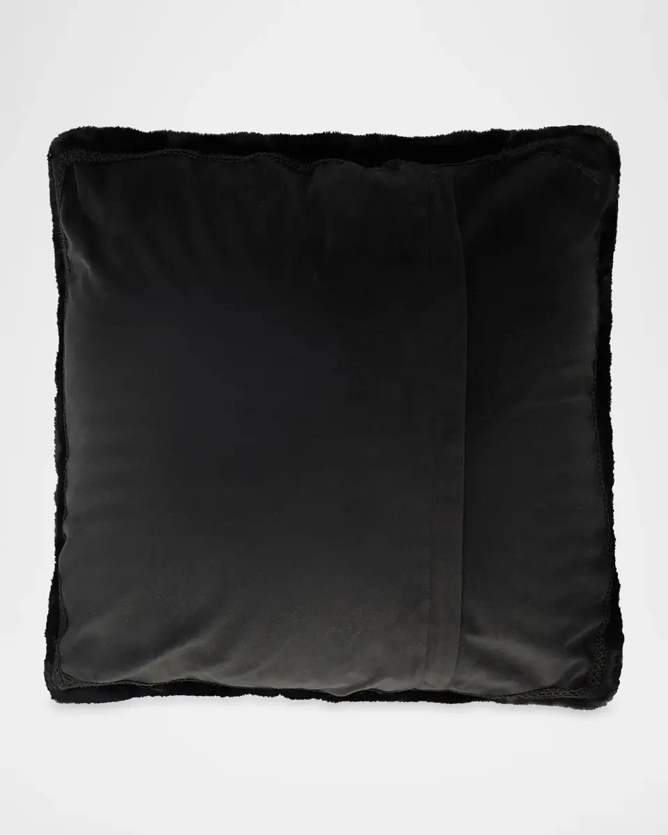 Lyla Grant Faux Mink Pillow, 20" Square | Thumbnail 2 Lyla Grant Faux Mink Pillow, 20" Square | Thumbnail 2