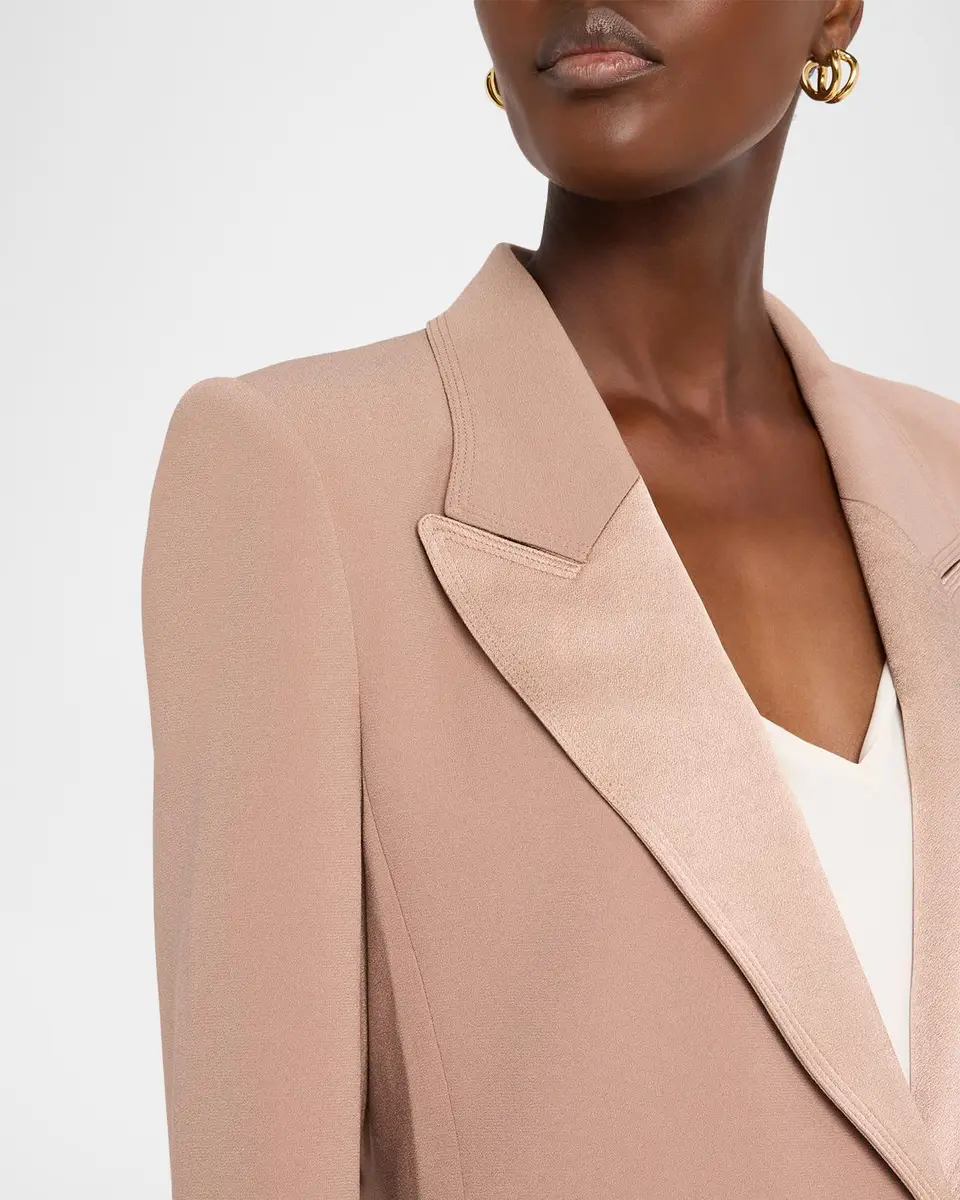 Kobi Halperin Dylan Satin Back Crepe Jacket | Thumbnail 5