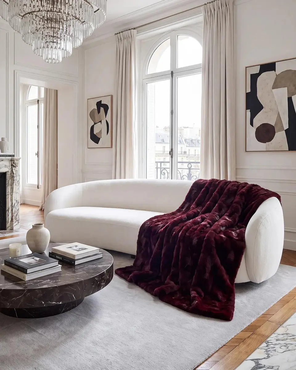 Lyla Grant Faux Mink Throw, 60" x 72" | Thumbnail 3 Lyla Grant Faux Mink Throw, 60" x 72" | Thumbnail 3