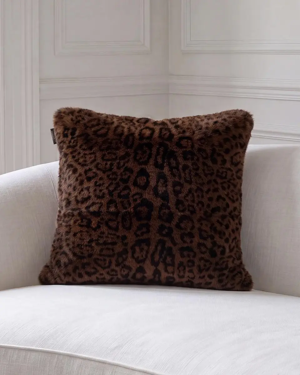 Lyla Grant Faux Sheared Mink Pillow, 20" Square | Thumbnail 3 Lyla Grant Faux Sheared Mink Pillow, 20" Square | Thumbnail 3