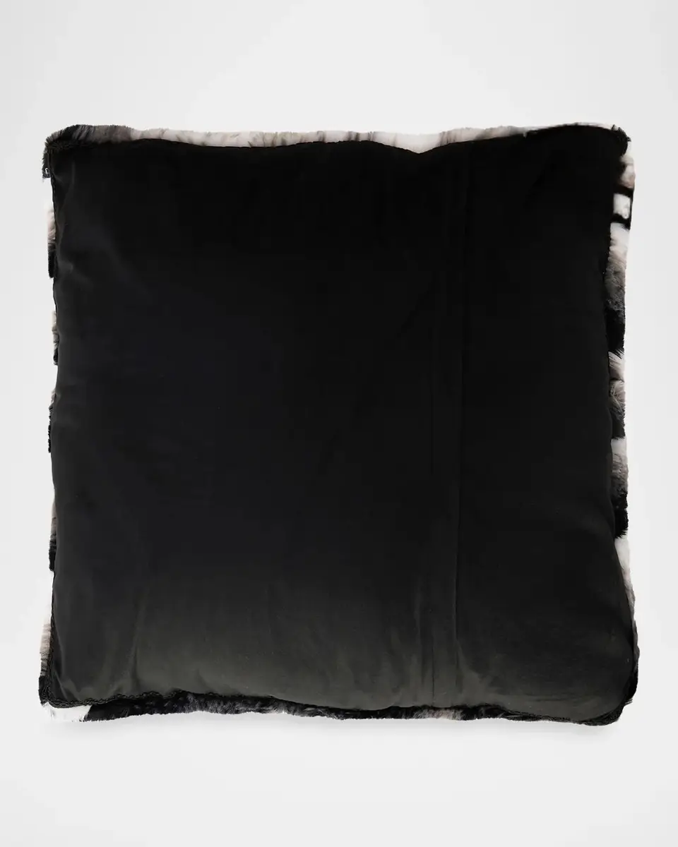 Lyla Grant Faux Chinchilla Pillow, 20" Square | Thumbnail 4 Lyla Grant Faux Chinchilla Pillow, 20" Square | Thumbnail 4