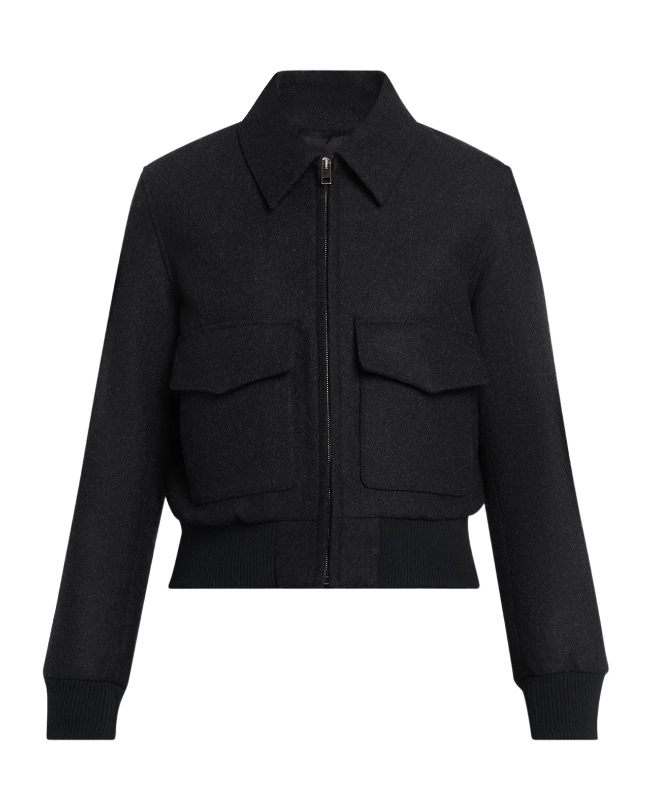 Nili Lotan Redley Virgin Wool Bomber Jacket