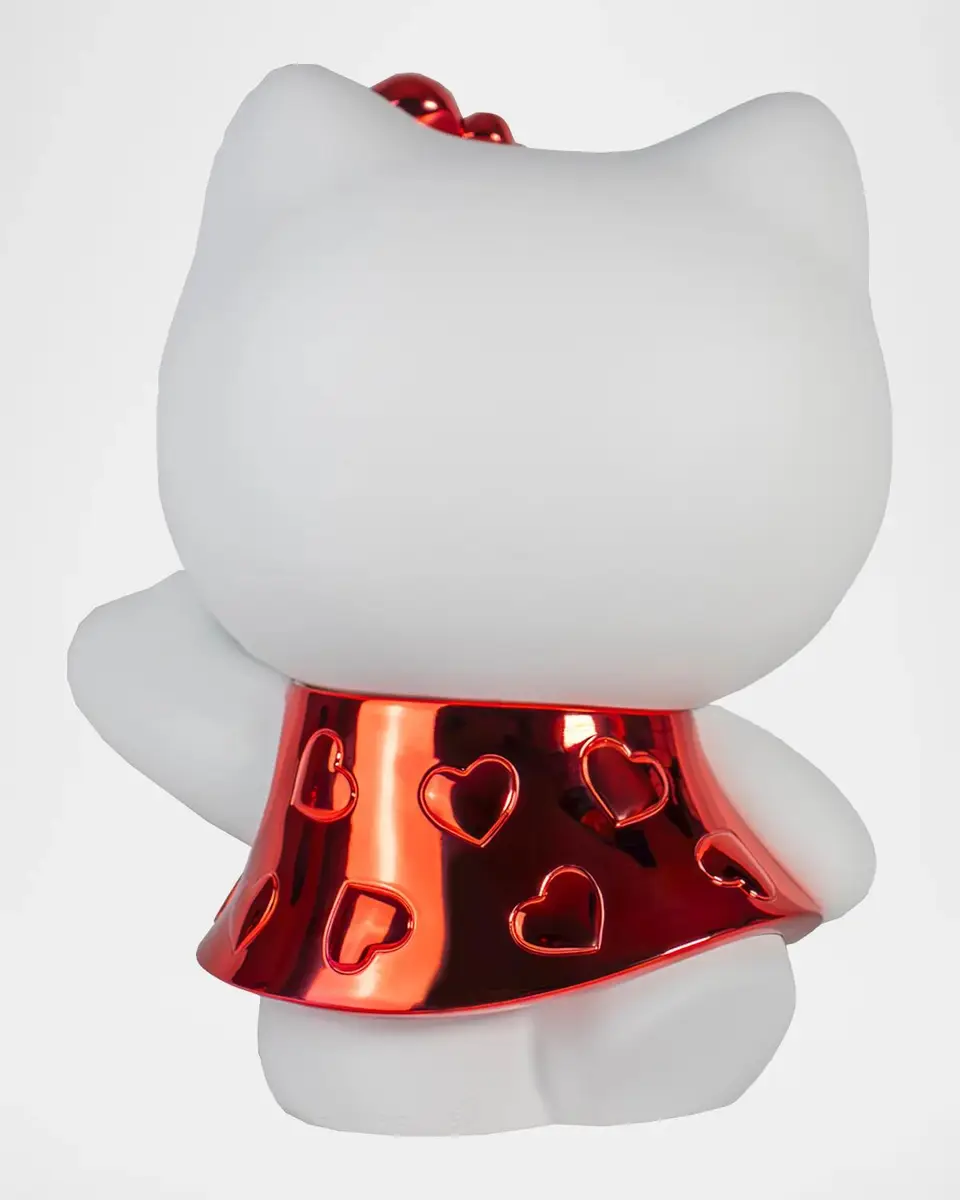 LEBLON DELIENNE Hello Kitty Heart Small Figurine, Chromed | Thumbnail 2 LEBLON DELIENNE Hello Kitty Heart Small Figurine, Chromed | Thumbnail 2