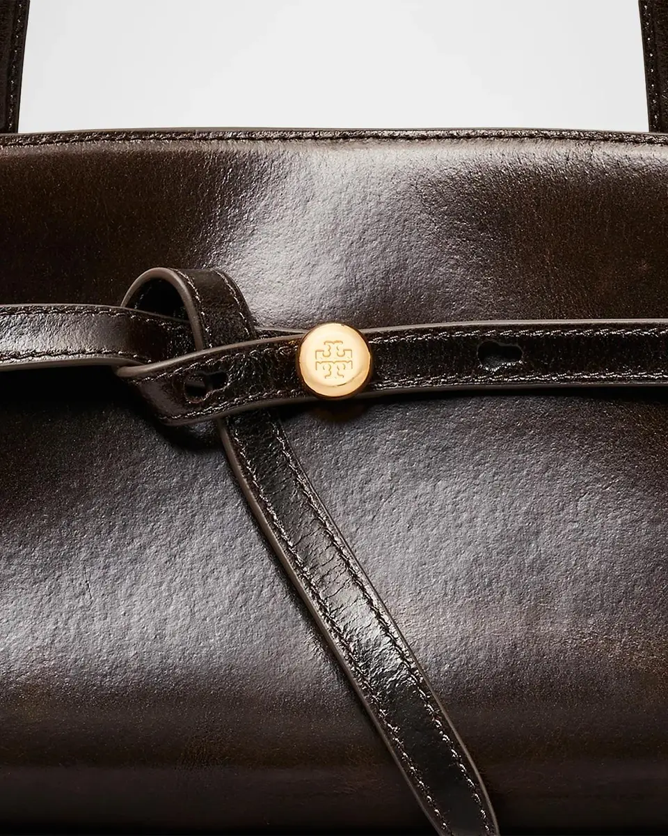 Tory Burch Romy Leather East West Bauletto Bag | Thumbnail 5 Tory Burch Romy Leather East West Bauletto Bag | Thumbnail 5