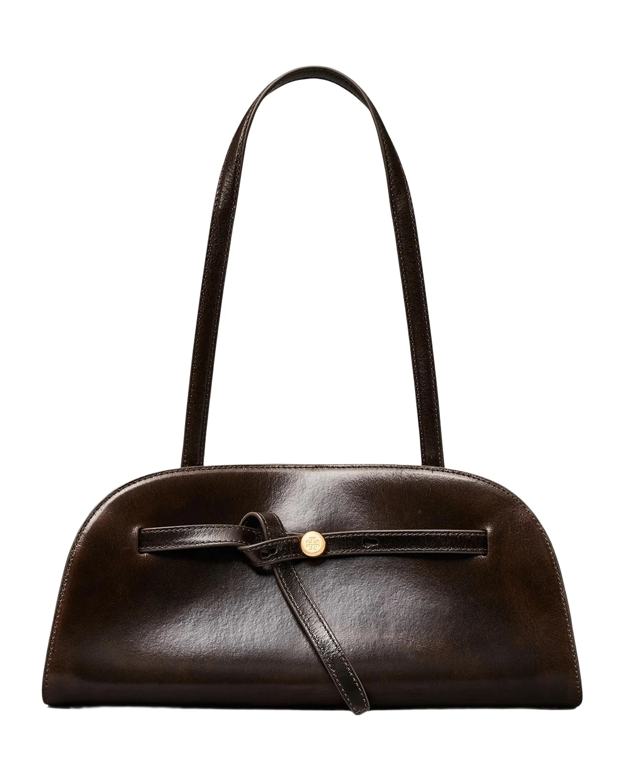 Romy Leather East West Bauletto Bag Romy Leather East West Bauletto Bag
