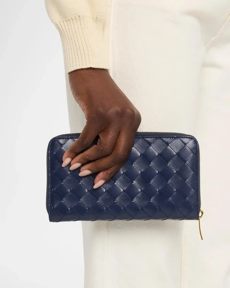 Bottega Veneta Large Zip-Around Leather Wallet | Thumbnail 2 Bottega Veneta Large Zip-Around Leather Wallet | Thumbnail 2