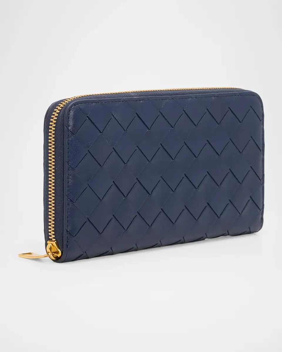 Bottega Veneta Large Zip-Around Leather Wallet | Thumbnail 3 Bottega Veneta Large Zip-Around Leather Wallet | Thumbnail 3